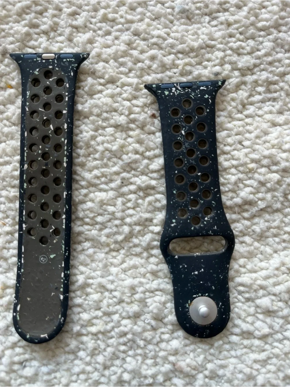 Nike Apple Watch S/M Dark Navy Sport Band with White Speckle